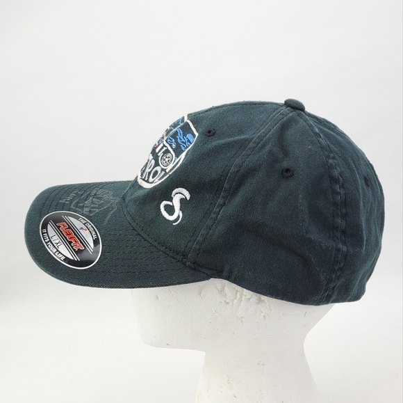 Cobra Citizen Band Radio Hat Low Patrol Flex fit L XL signed Robin Roll - Picture 7 of 13